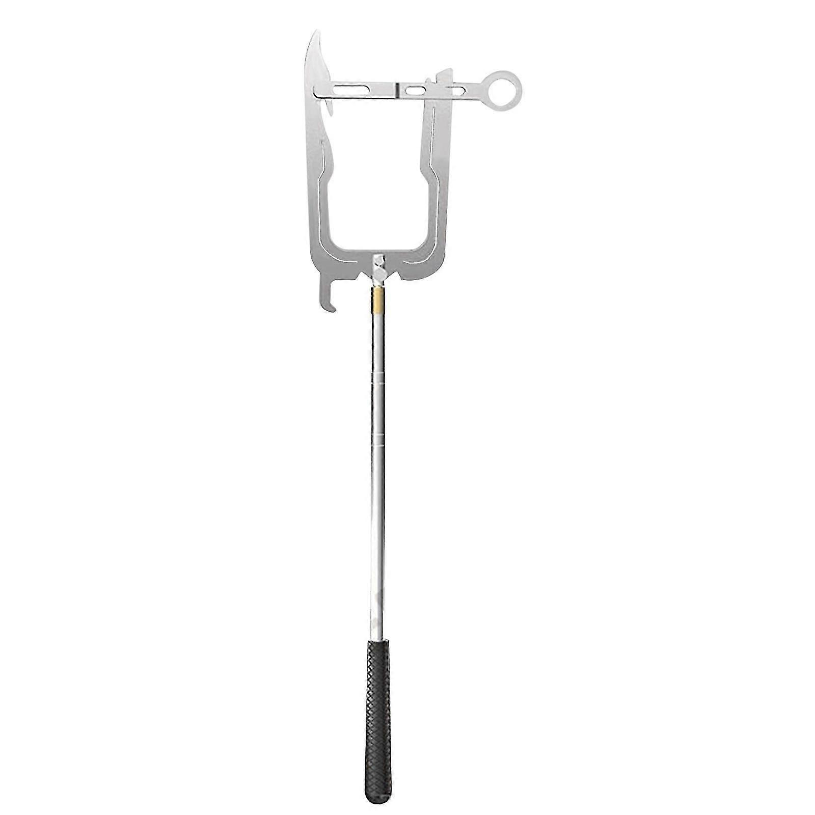 Long-distance Threaded Ship Hook Multifunctional Dock Hook Telescopic Threader