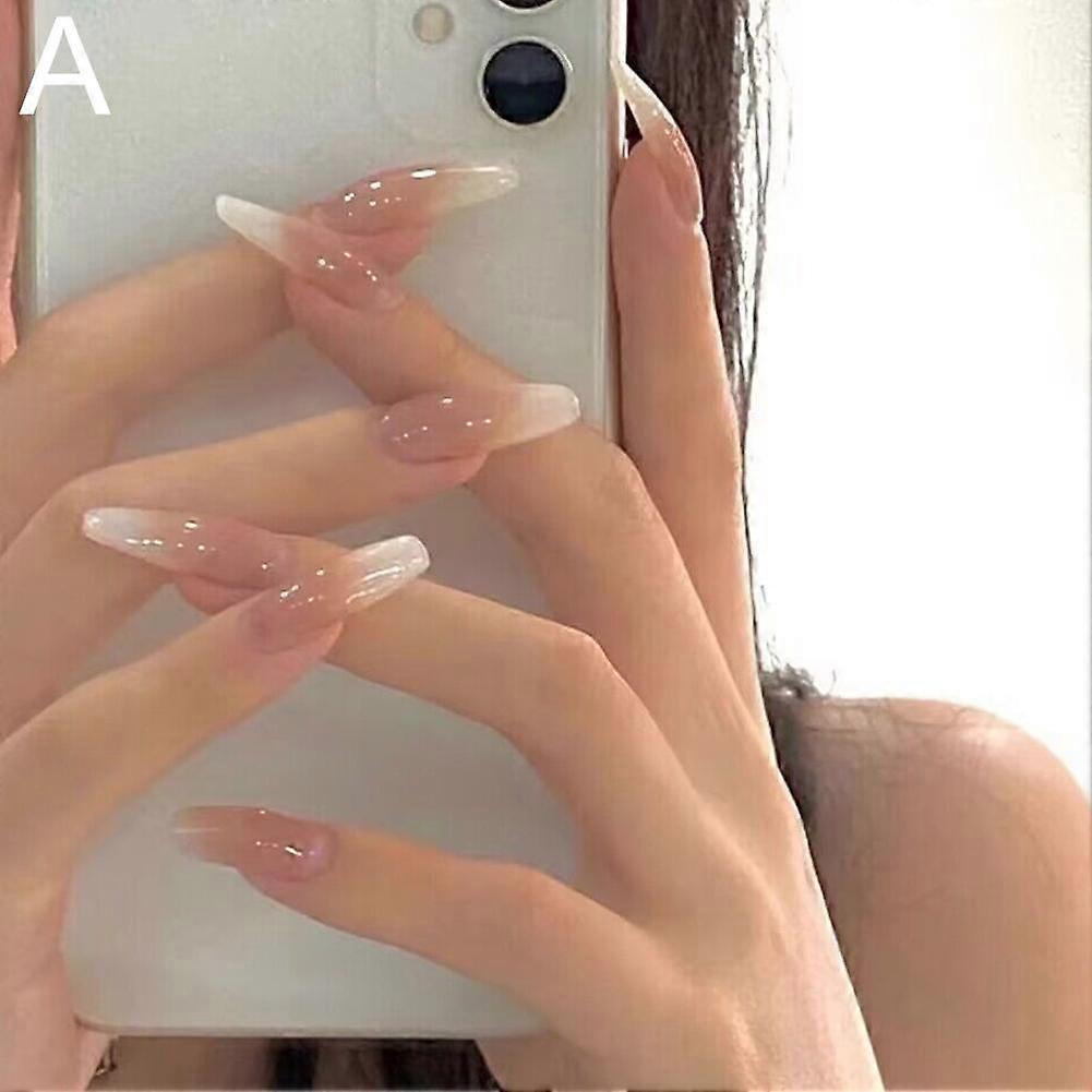 美しいフェイクネイルファッションマニキュアパッチ偽のネイルは自然なネイルを保護します