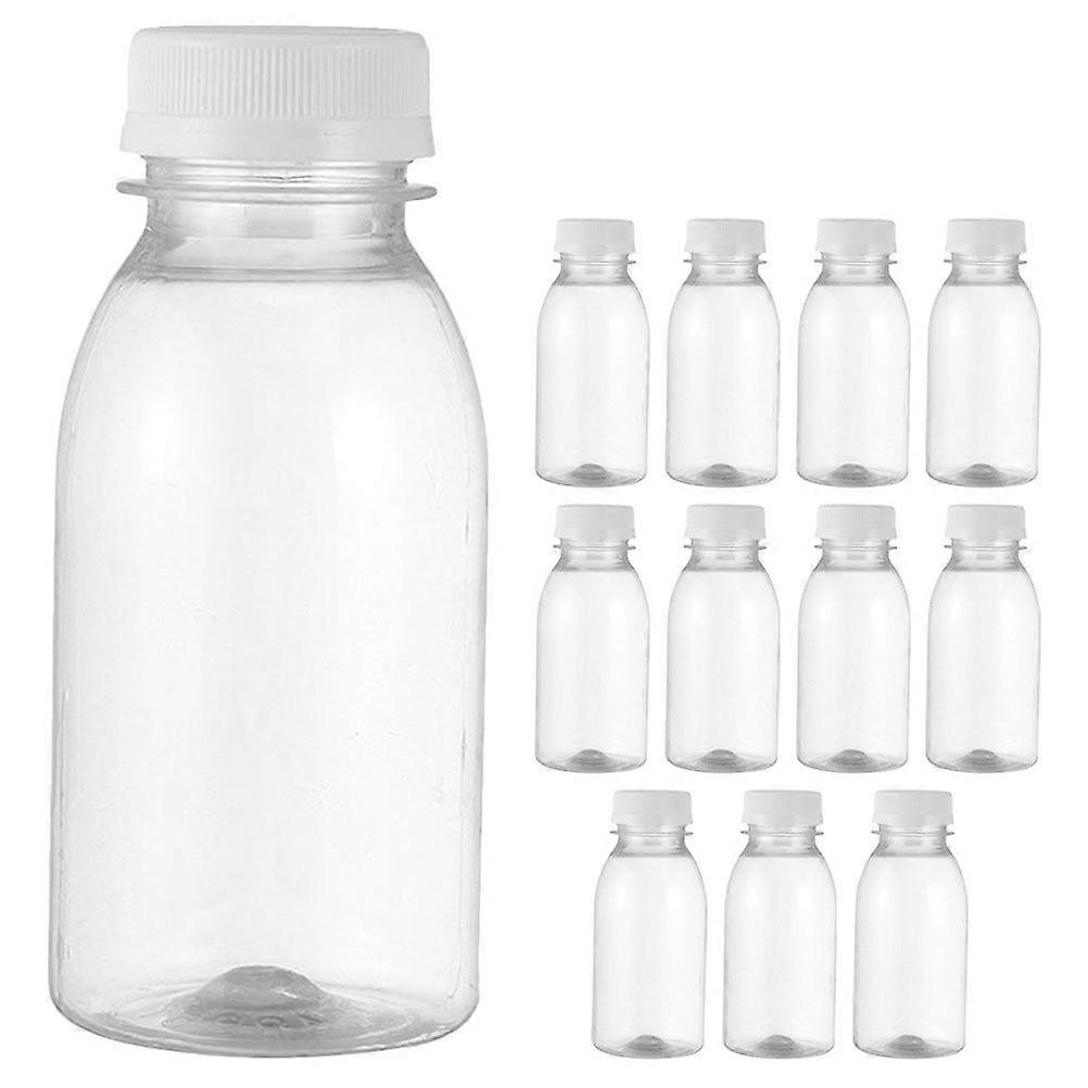 20Pcs Empty Juice Bottles Reusable Water Bottles Drink Containers Smoothie Milk Bottle