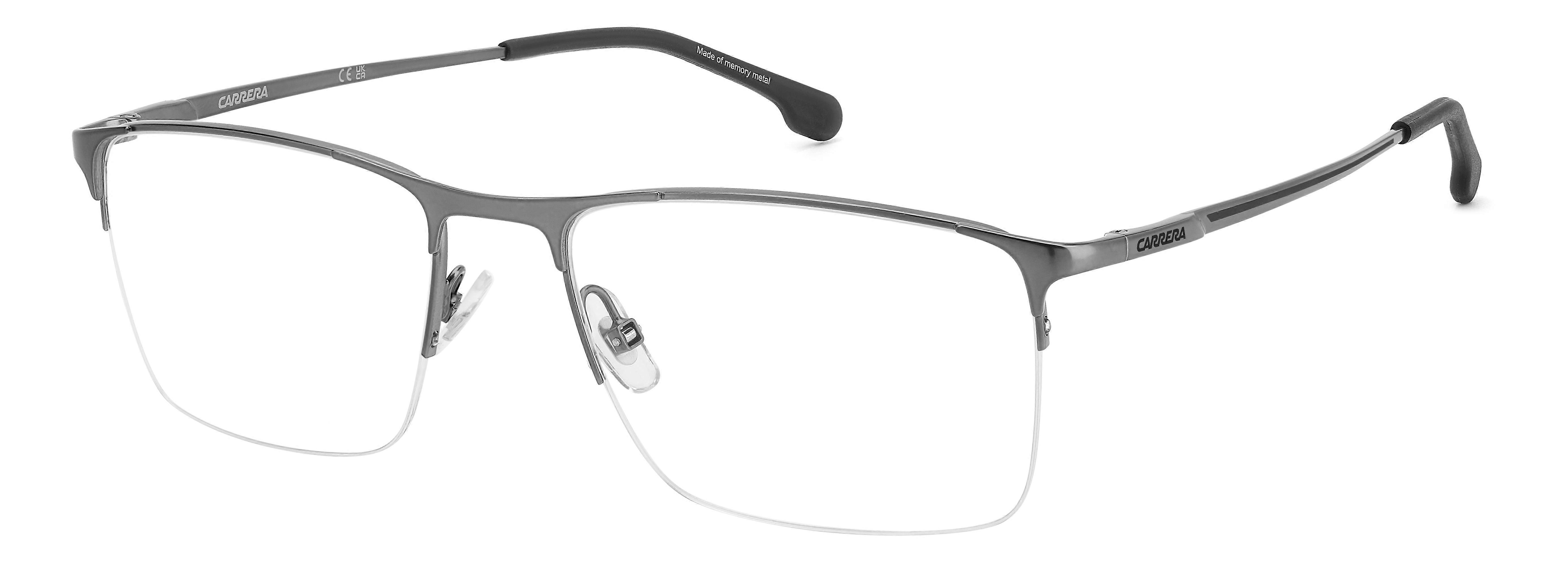 Eyewear Frames CARRERA CARRERA 8906 R80 MATTE DARK RUTHENIUM 57/19/145 MAN