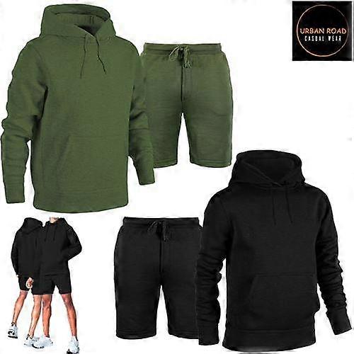 Mens Shorts & Hoodie Set