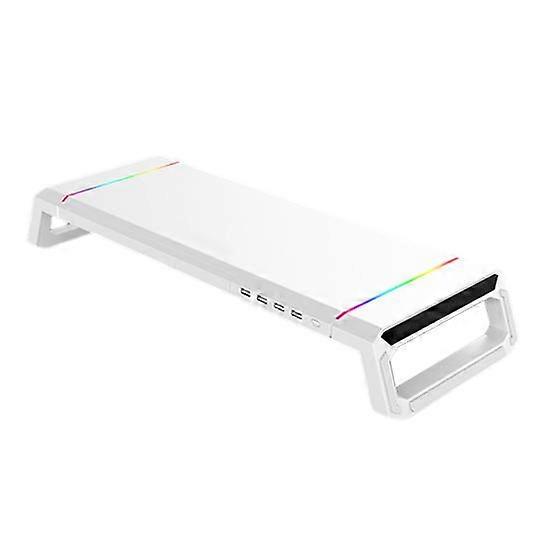 Monitor Stand Riser with RGB Lighting Strong Load-bearing High Stability Folding Design Portable