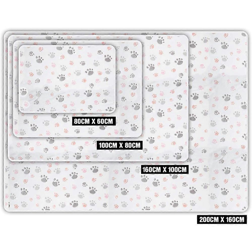 Couverture super douce chaude et douce pour chien de compagnie couverture pour chien Couverture pour chat Couverture polaire / couverture de couchage pour chien lit canapé et canapé