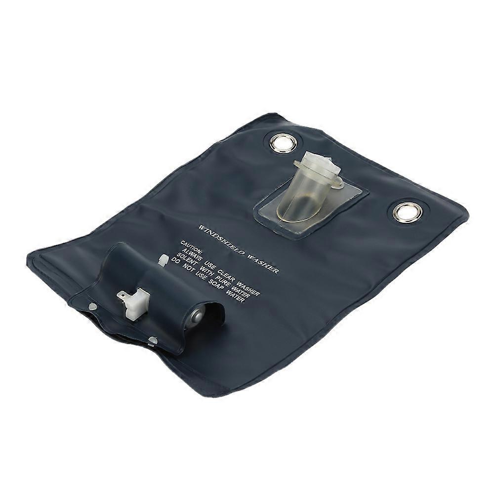 Universal 12V Windshield Washer Pump Kit with Button Switch for Classic Cars