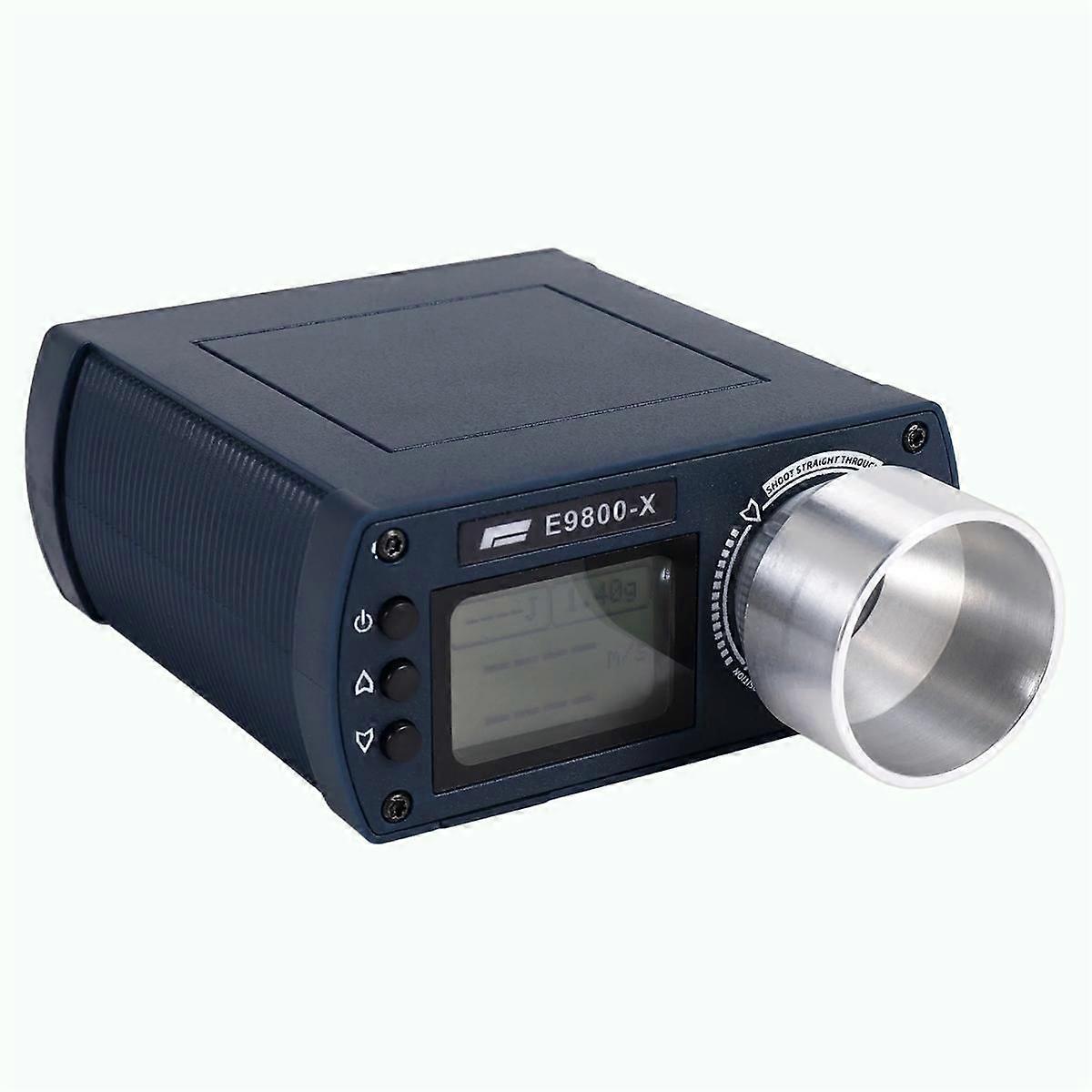 E9800-X Tester di velocità con schermo LCD Cronografo FPS ad alta potenza per la caccia Cronoscopio Tester di velocità