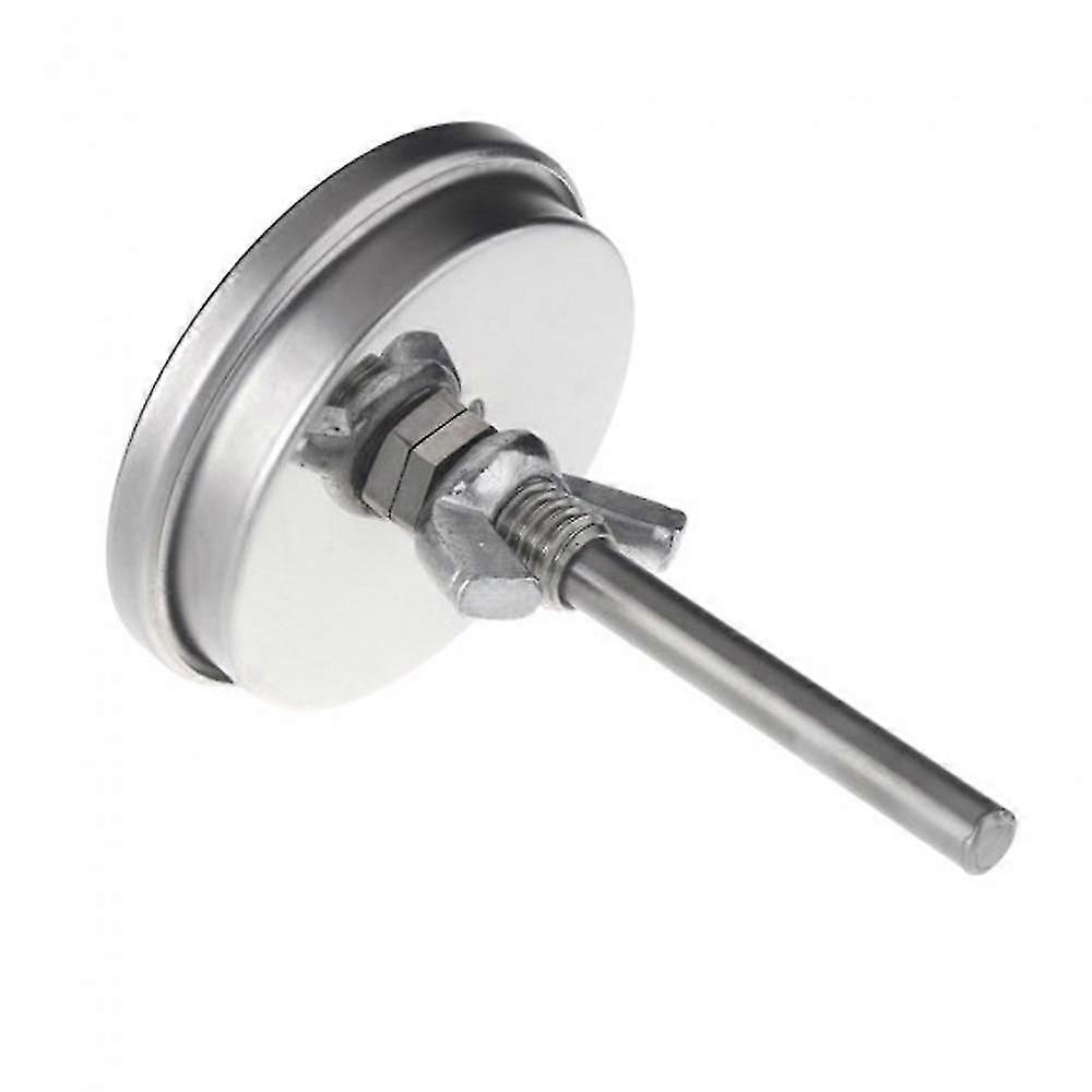 Barbecue Smoker Pit Grill Thermometer Temperature Gauge With Dual Gage