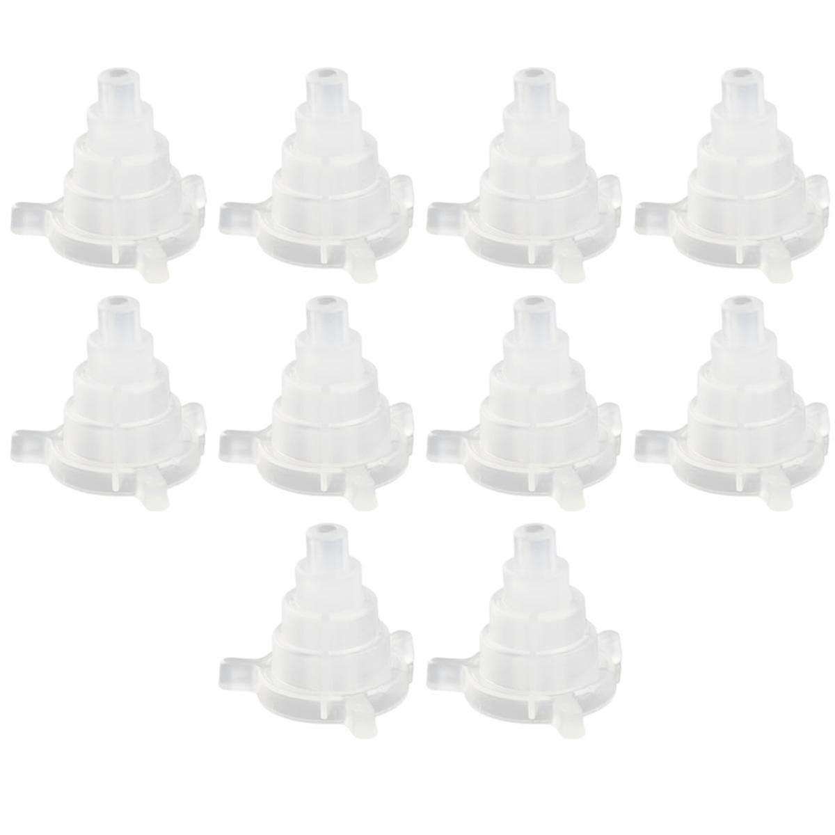 10PCS adequado para SPE Solid Phase Extraction Column Adapter 1/3/6 / 12ml - Conector