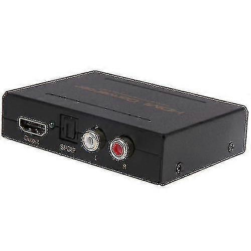 Hdmi To Hdmi + Audio (spdif + R/l) Converter (eu Plug)(black)