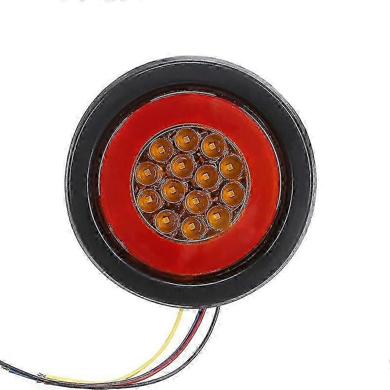 Bright 32led Tail Light 12-24v Turn Signal Stop Brake Light For Car Rv Trailer