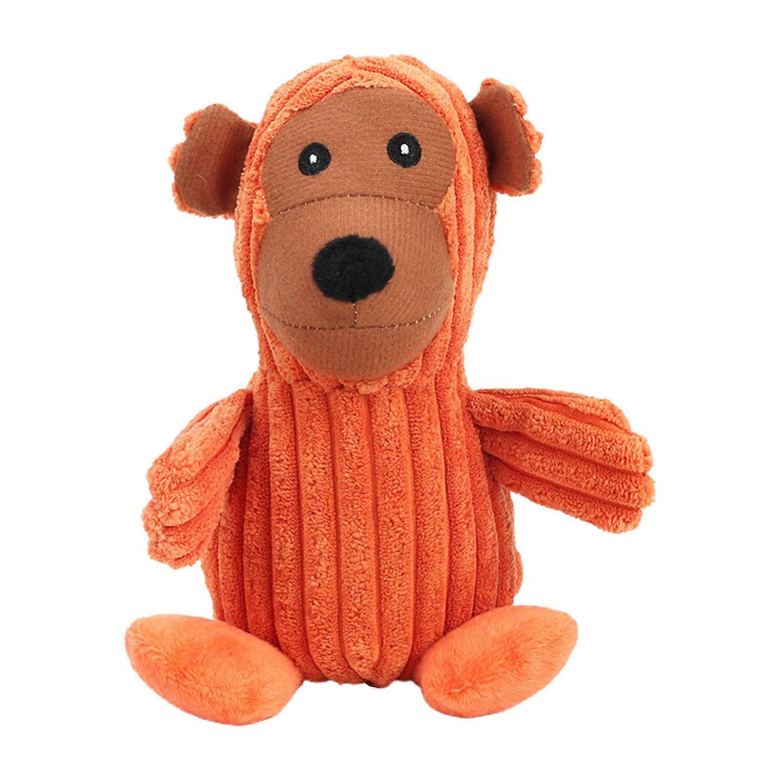 Dog Squeak Toy Durable Chew Toy Cute Stuffed Animal for Puppies Teething Soft Plush Pet Toy for Small to Large Dogs