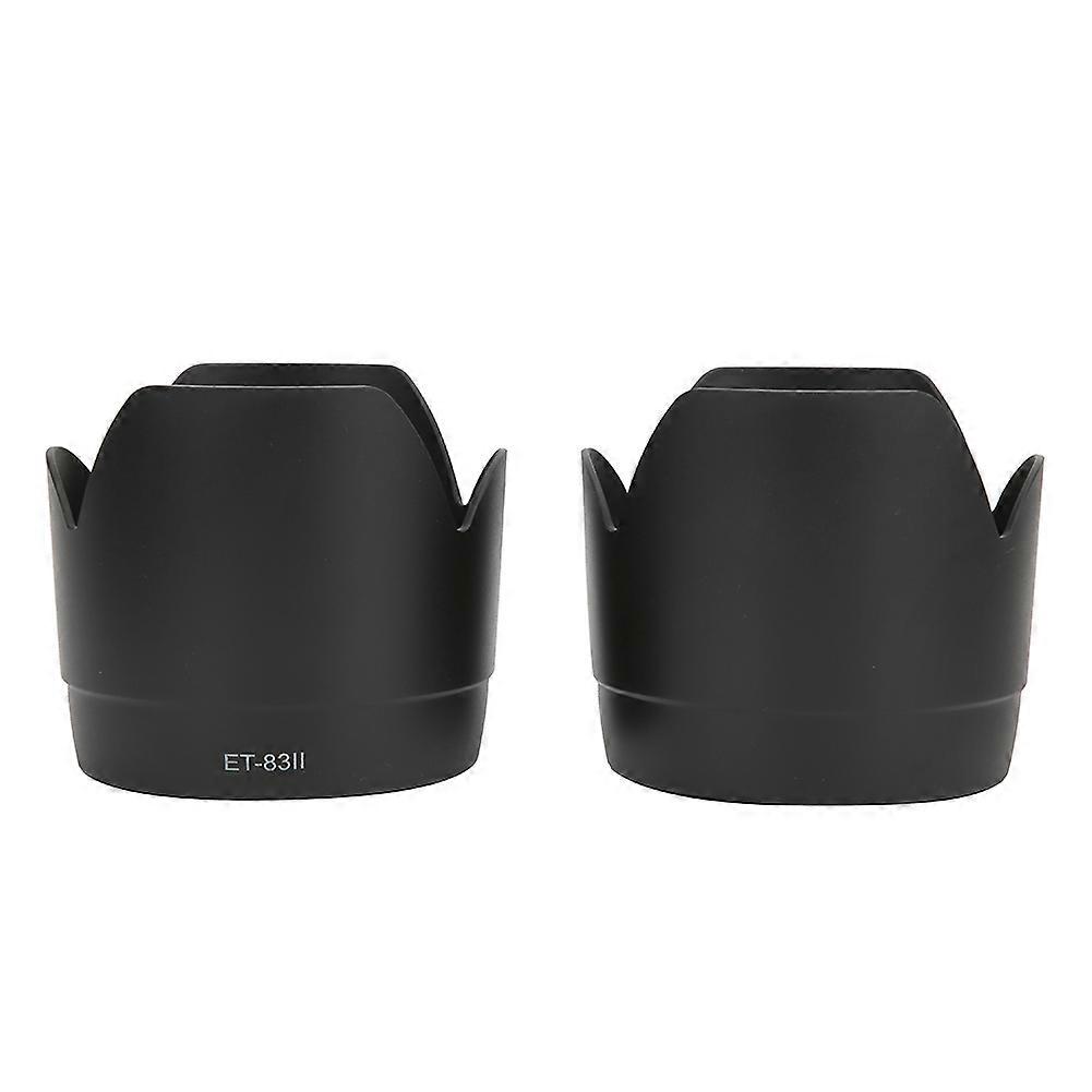 ET-83II Lens Hood, Plastic, Black, Camera Mount