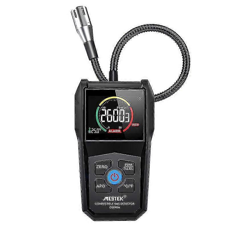 Gasdetektor Lecksuchgerät Erdgas Methan Propan Butan Detektor Lpg Lng Portable Led Digital Sound Alarm