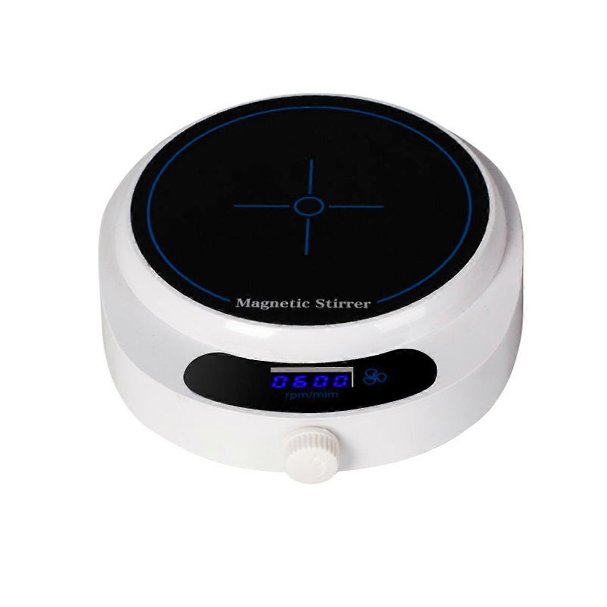 Digital Display Magnetic Stirrer Mini Laboratory Stirrer Portable Stirrer 1000ML 4000RPM Suitable f