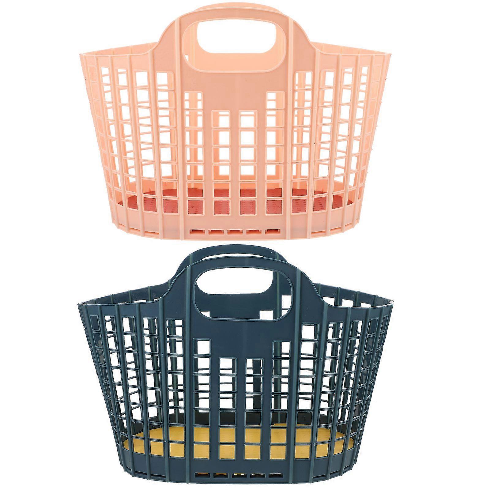 2Pcs Multi-function Kitchen Fruit Storage Basket Home Vegetable Storage Basket