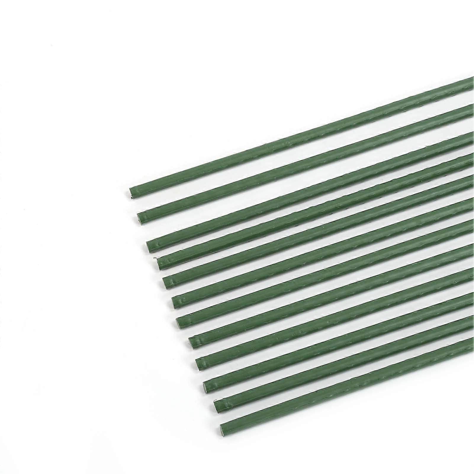 12Pcs Climbing Stands for Tomato and Cucumber Plants, Metal Garden Plant Supports, Adjustable Height, Durable Steel