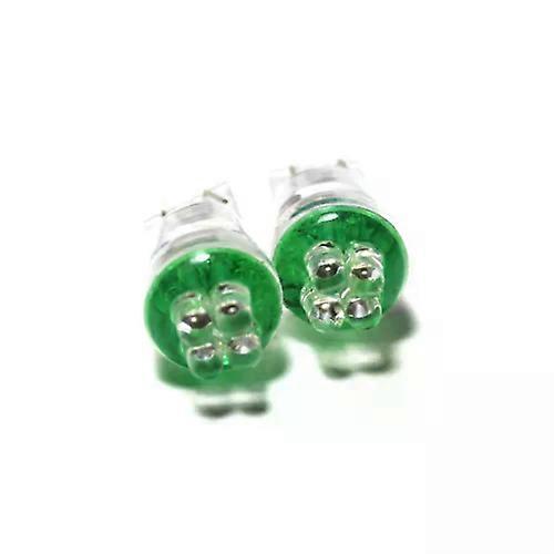 Mercedes A-Class W168 Green 4-LED Xenon Side Light Beam Bulbs Pair Upgrade