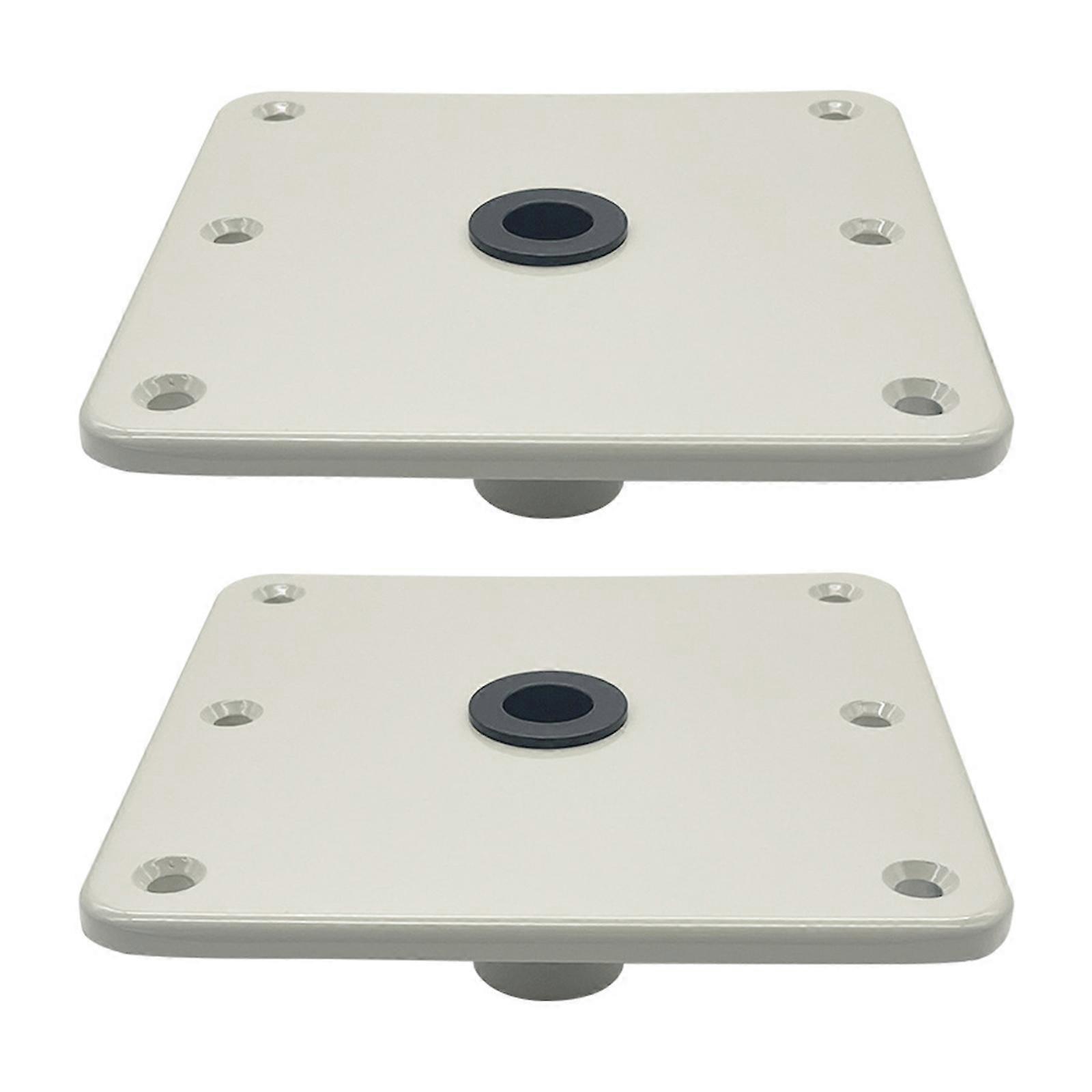 Piédestaux de sièges marins robustes en aluminium rotatifs adaptés à divers supports de bateau Performances durables