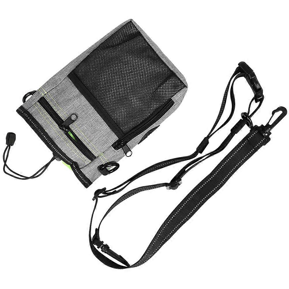 Doggy Poop Bag Holder Zipper Dog Waste Bag Pouch Leash Attachment for Walking Training