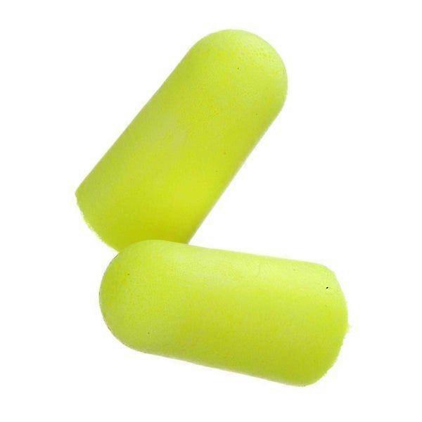Yellow Neons Earplugs - Soft Foam, NRR 33, Regular & Large Sizes, Ideal for Noisy Environments, Hearing Protection
