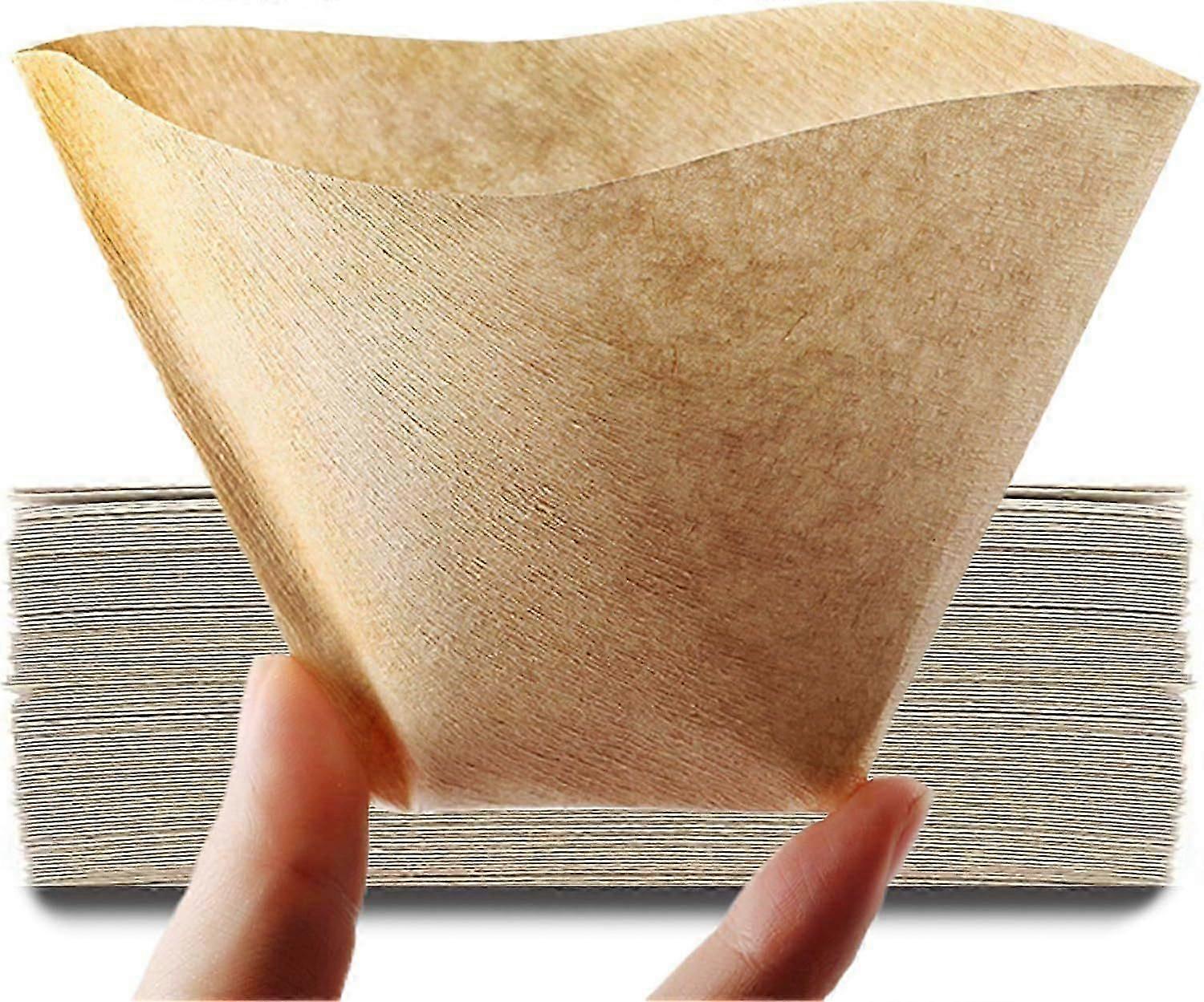 Coffee Filter #1, Disposable Coffee Filter Paper Natural Brown Cone Coffee