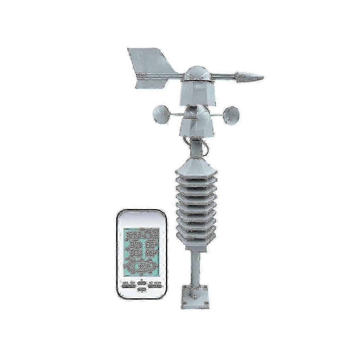Professional Wireless Out Wind Speed Direction Sensor Digital Wind Temperature Humidity Meter-XinHan
