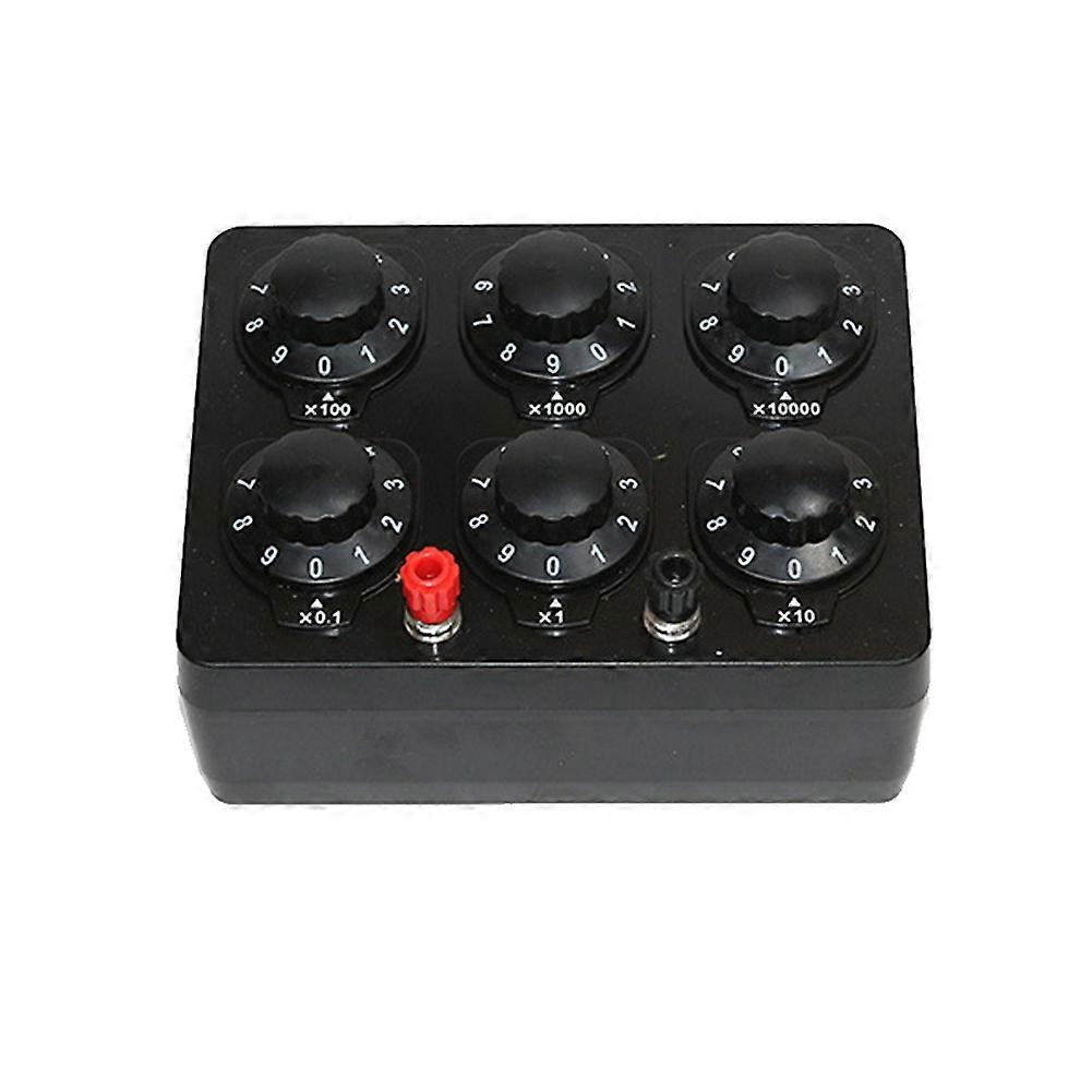 0-99999.9 Ohm Simple Resistance Box Precision Variable Decade Resistor Teaching Inst ent Teaching