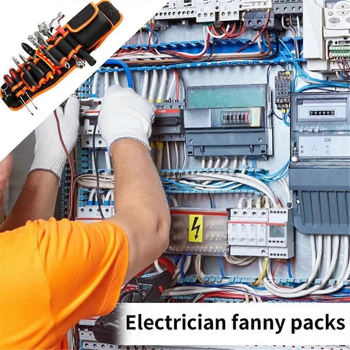 Waist Tool Bag Multifunctional Utility Tool Bag Utility Pouch D