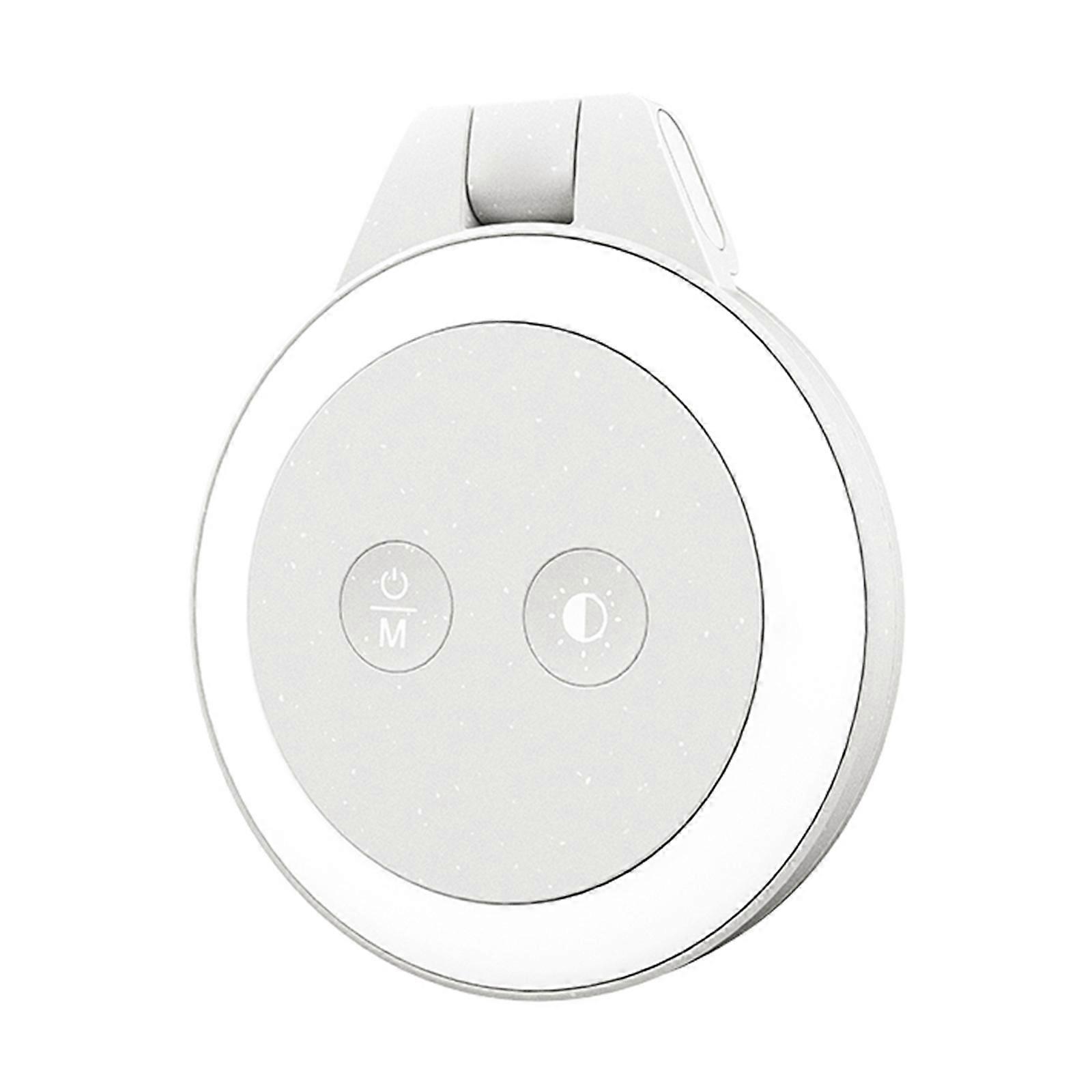 Rechargeable Magnetic LED Phone Light Multiple Brightness Level for Social Media Content Creators Video Calls Streaming  grey