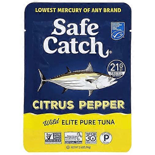 Safe Catch Citrus Pepper Wild Elite Pure Tuna Pouch