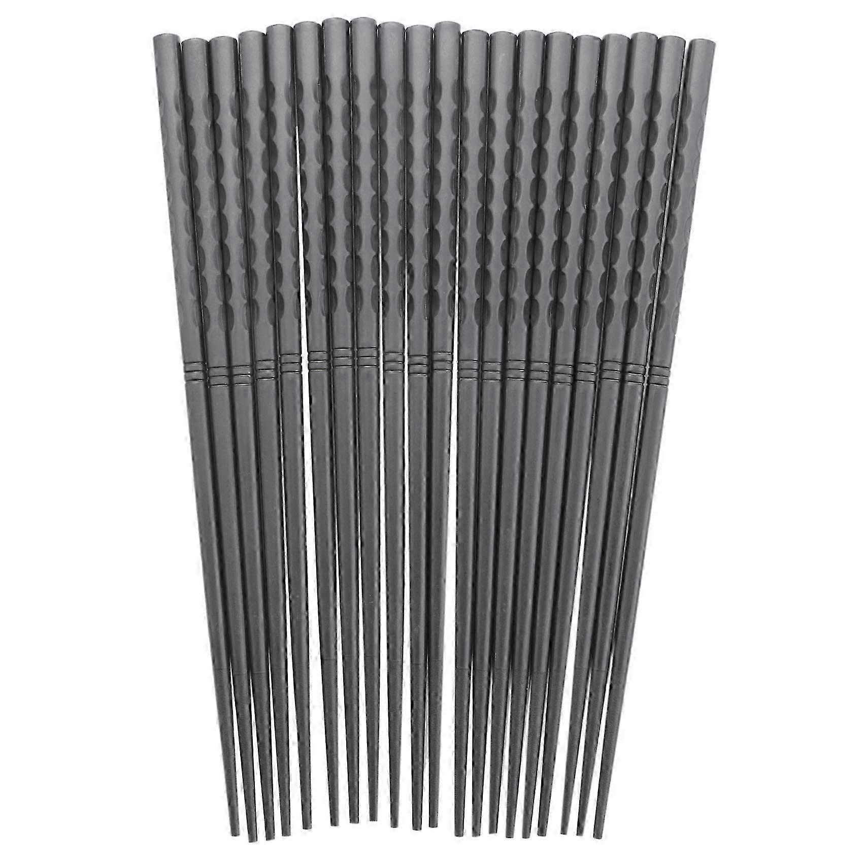 Fiberglass Chopsticks Set Reusable Dishwasher-Safe Chopsticks for Home Restaurant Housewarming (10
