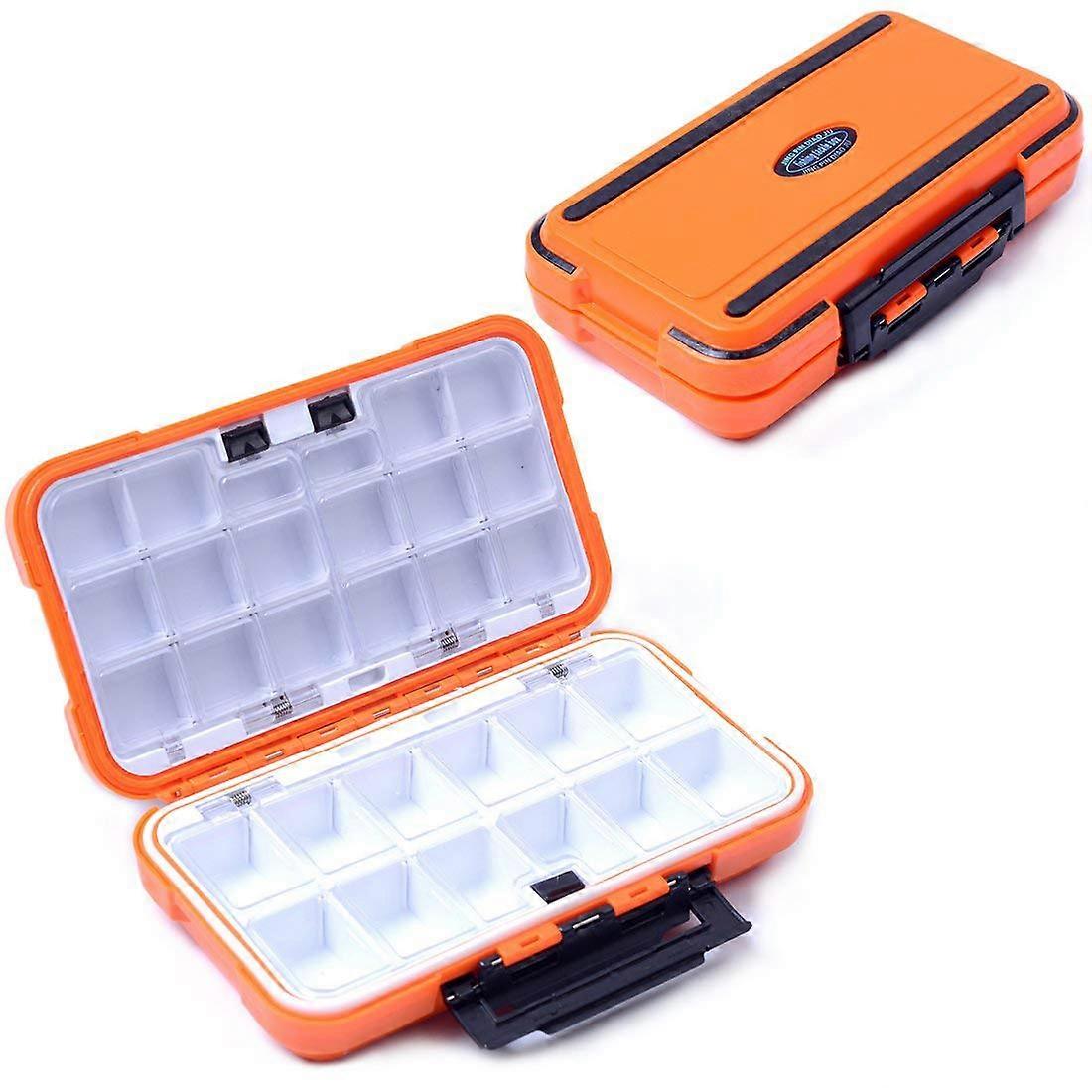Tackle Box Organizer Set Plastic Storage Mini Bait Small for Fishing Trout