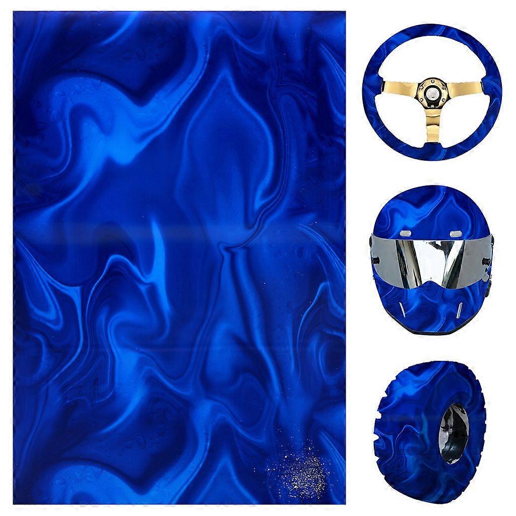Hydro Dip Hydro Dipping Hydrographics Wassertransferfolie Blue Flames Dip Kit