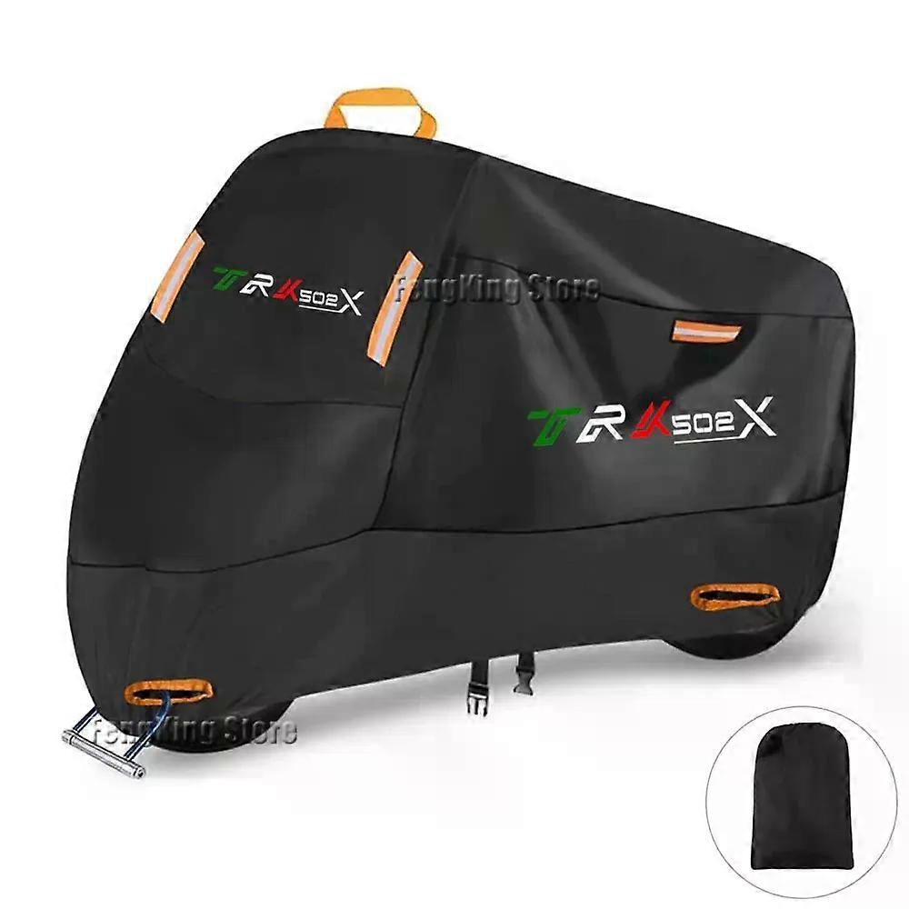 لغطاء دراجة نارية Benelli TRK 502x 502 مقاوم للماء في الهواء الطلق سكوتر واقي من الأشعة فوق البنفسجية غطاء المطر