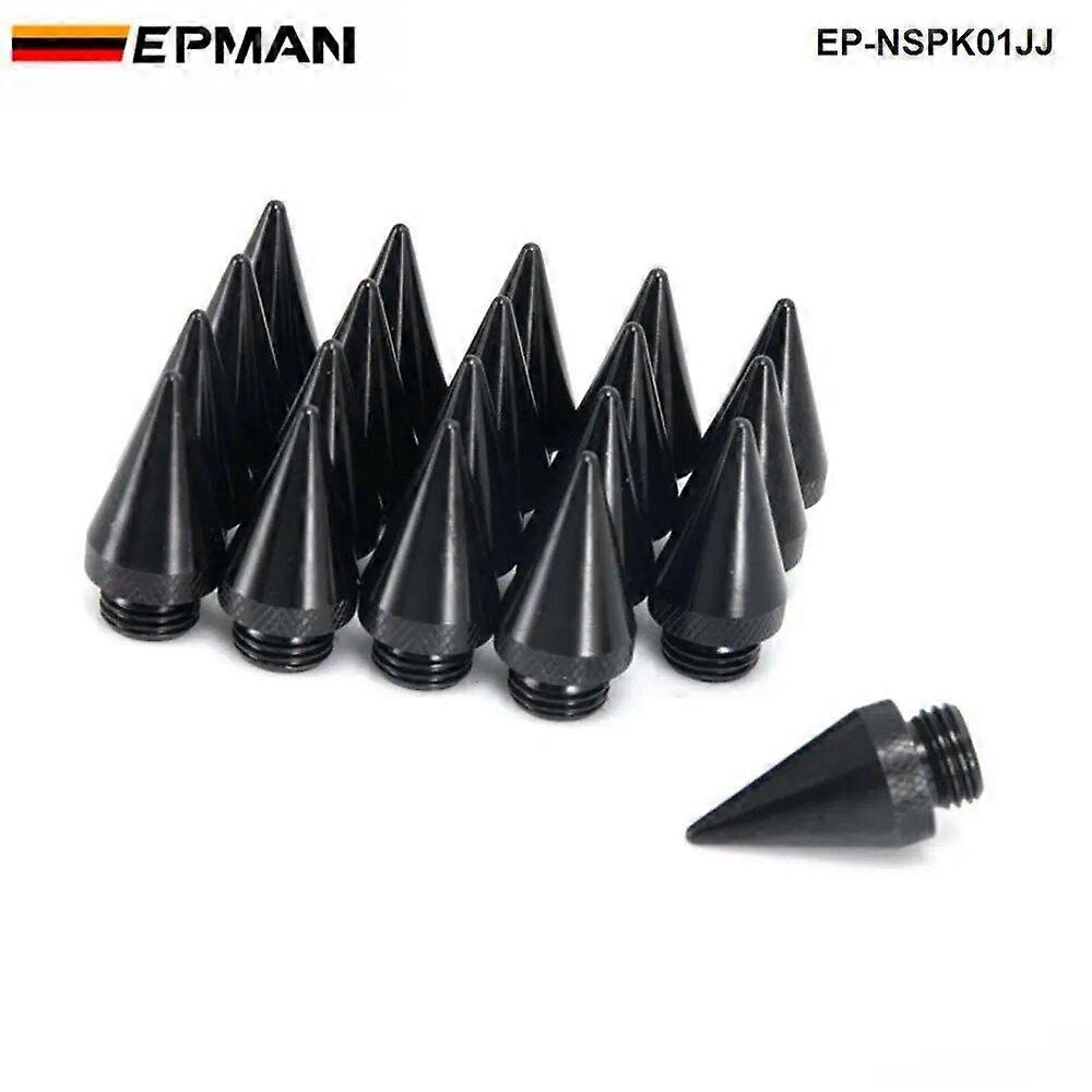20PCS Universal Aluminium Extened Tuner Spikes Spear tip For Wheels Rims Lug Nuts Jdm Racing EP-NSPK01JJ