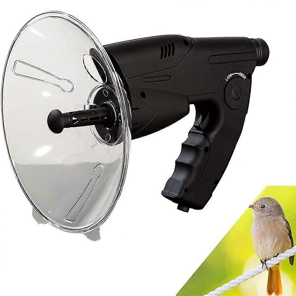 Parabolic Microphone Monocular, Parabolic Sound Collecting Dish Bionic Ear Mobile Device, 8X Monocular