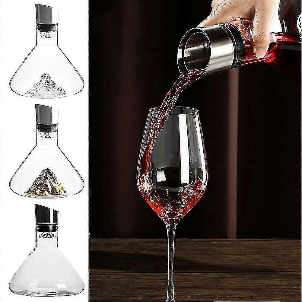 Hand Blown Red Glass 1500ml Carafe