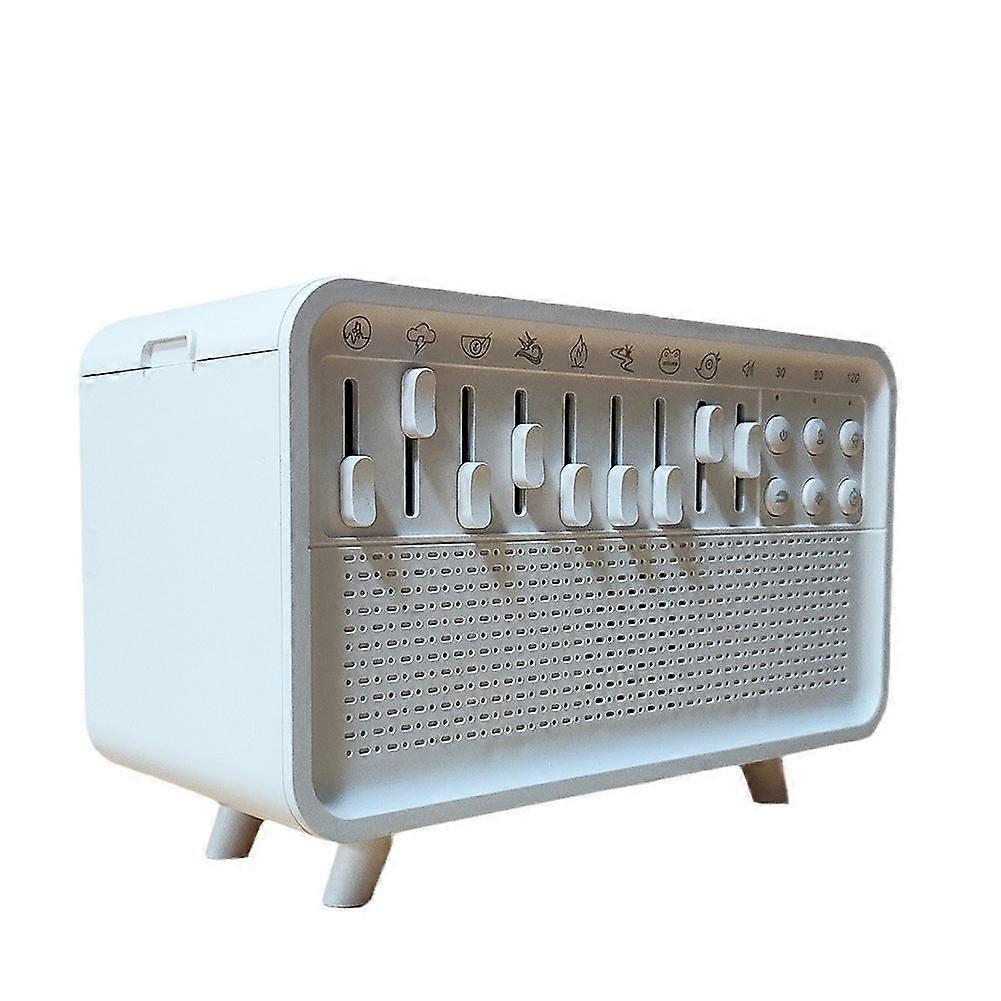 Bluetooth Speaker White Noise Sleep Aid Night Light Diffuser Humidifier Machine