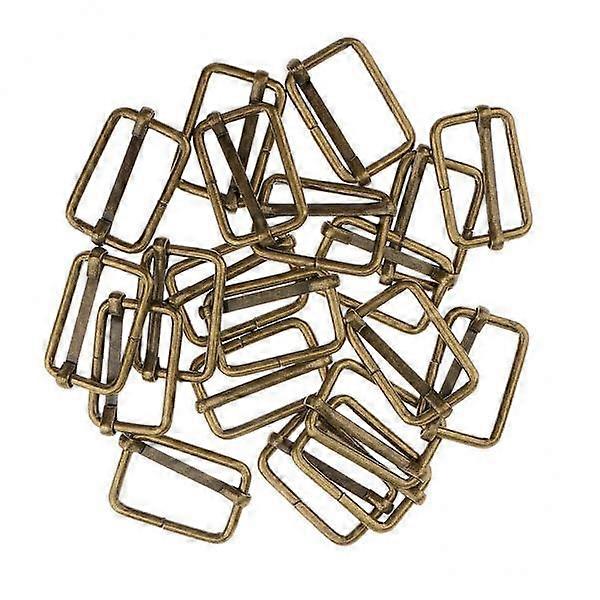 2x20 stuks metalen verstelbare gespconnector voor tasriem