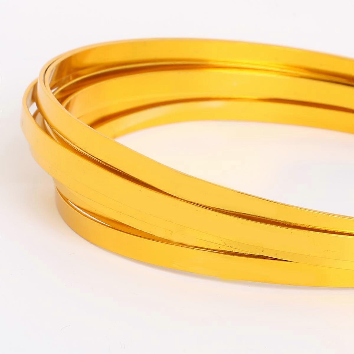 3 Meters/lot 5mmX1mm Flat Aluminum Wire For DIY Jewelry Findings Craft Making Thread