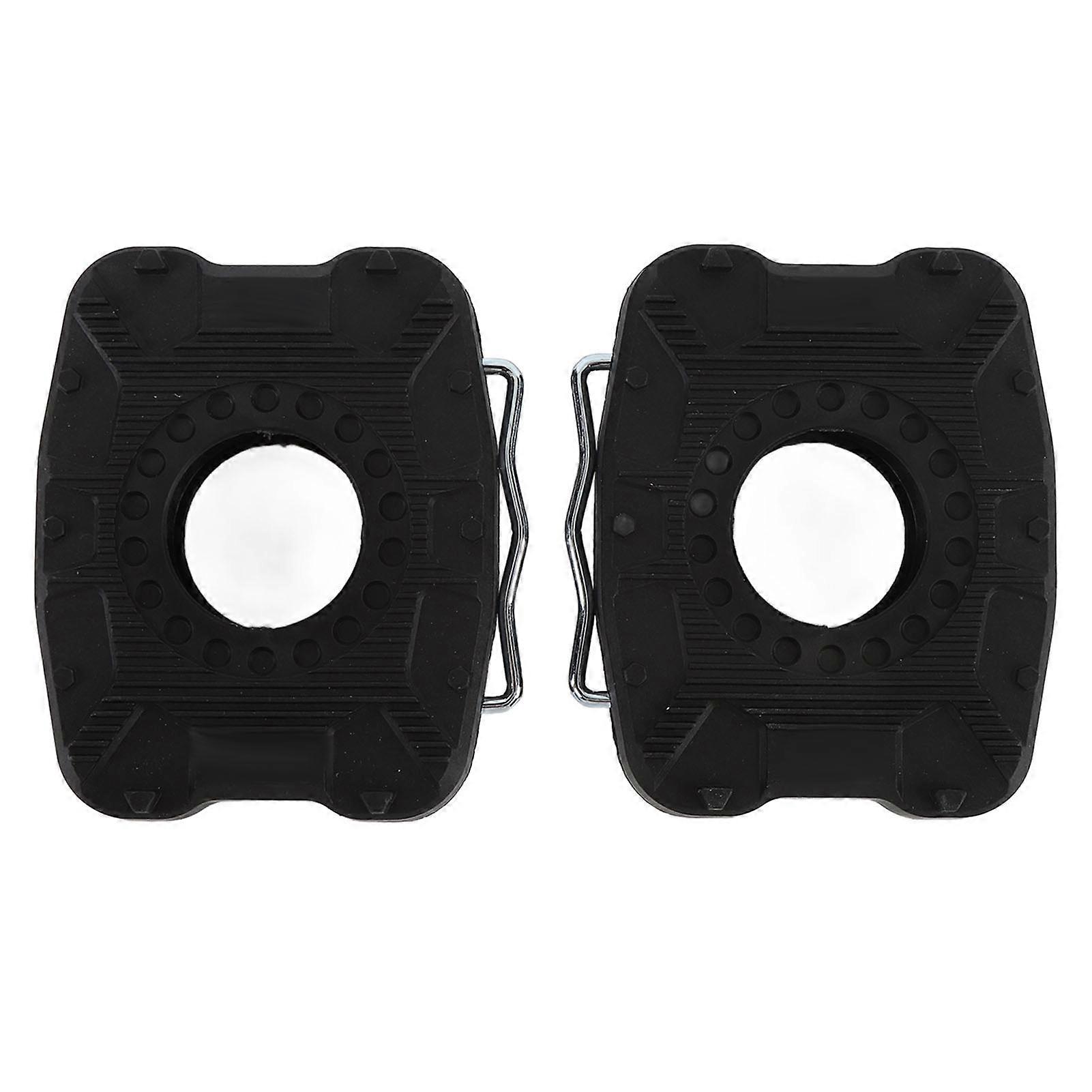 1 Pair Cycle Pedal Adapter Nylon Alloy Anti Slip Cycle Pedal Flat Support Converter for Road Cycle