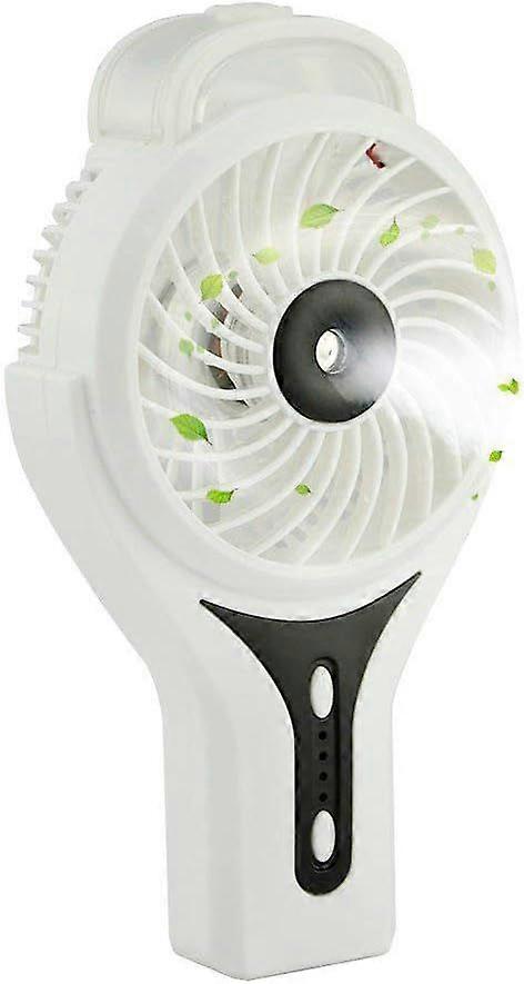 Mini Handheld USB Misting Fan (White)