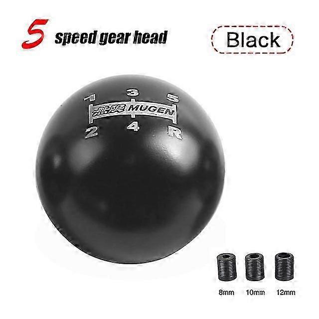 5 Speed 6 Speed Neo Chrome Manual Automatic Spherical Round 50mm Gear Shift Knob For Honda/toyota/mazda Gsk04