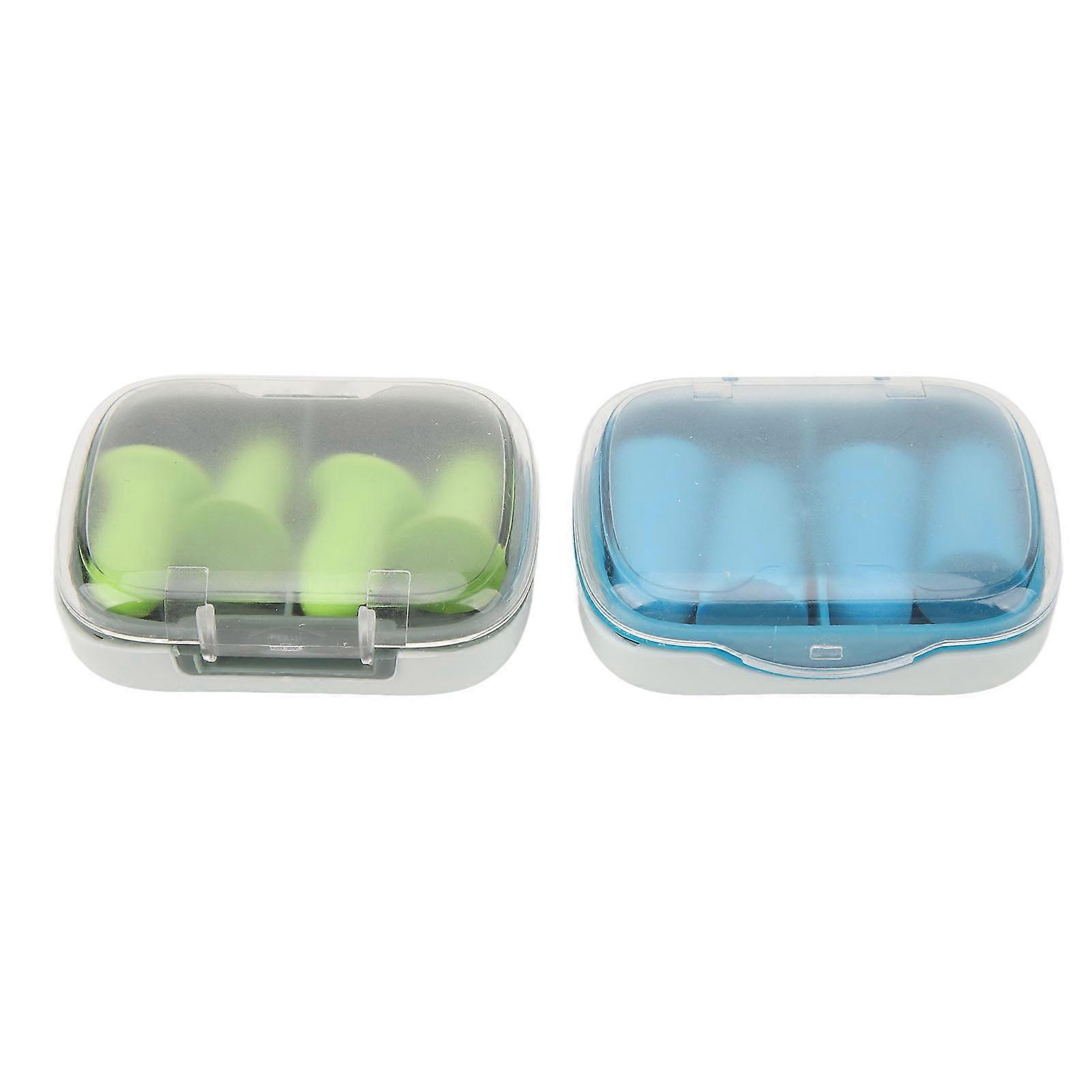 Sound Blocking Earplugs Soft Foam Comfortable Noise Cancelling Ear Plugs with Storage Box