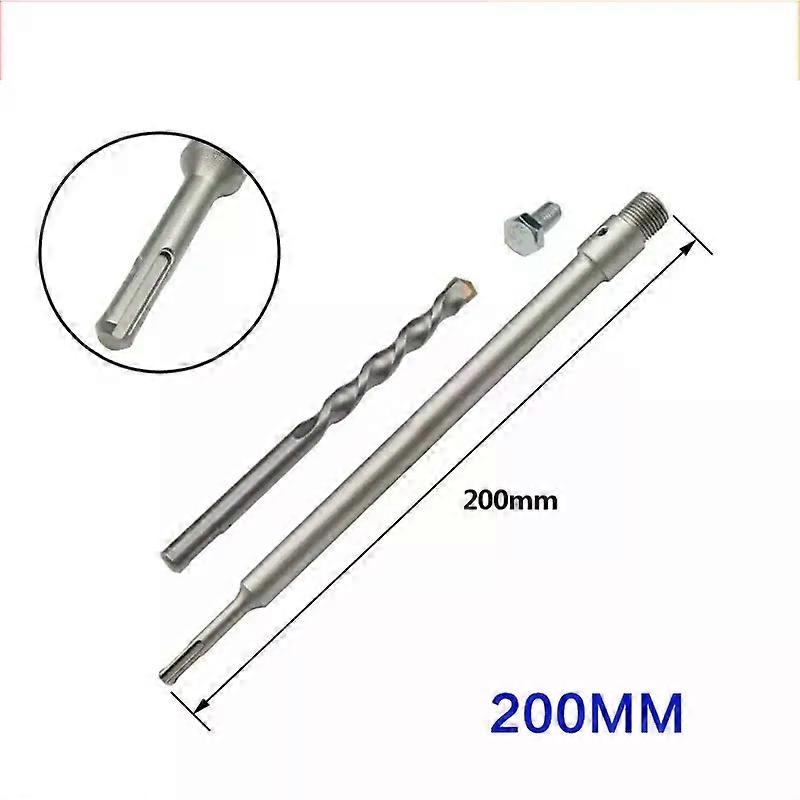 SDS Concrete Hole Saw 30-160mm Electric Hollow Core Drill Bit Shank 110-530mm Core Drill Bit Cement Stone Wall Drilling Tool
