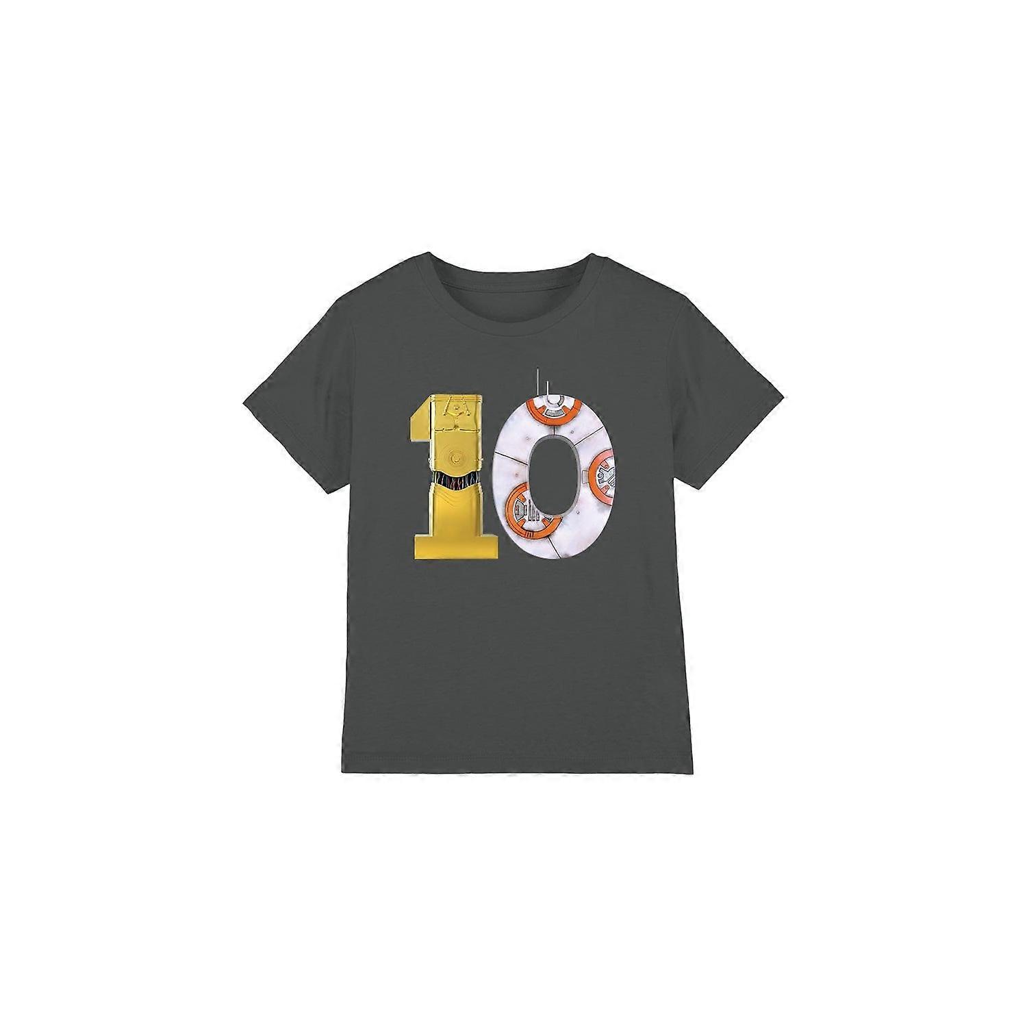 Star Wars Lapset/Lapset 10 C3PO BB-8 T-paita
