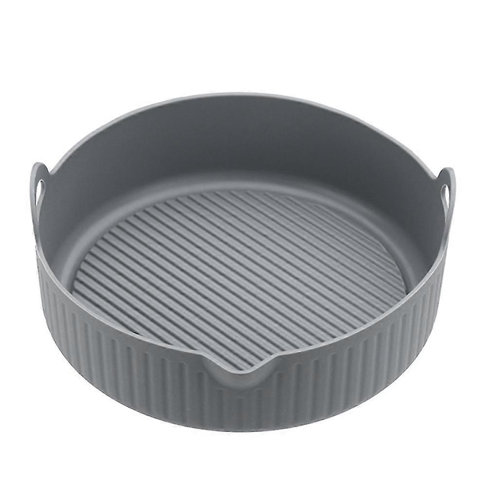 Air Fryer Silicone Pan Air Fryer Oven Grill Pizza Chicken Air Fryer Accessories Disc Reusable Repla