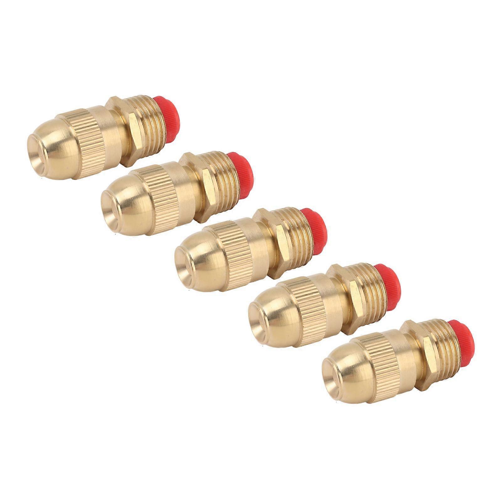Irrigation water spray head, Adjustable sprinkler nozzle G1/2 external thread copper for the courtyard (Large body) Large body Large body