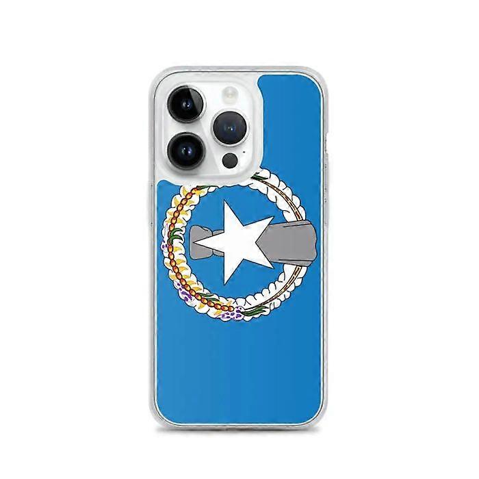 Phone Case – Northern Mariana Islands Flag – Compatible with iPhone 14 Pro – Soft Case – Durable and Shockproof – Pixelforma