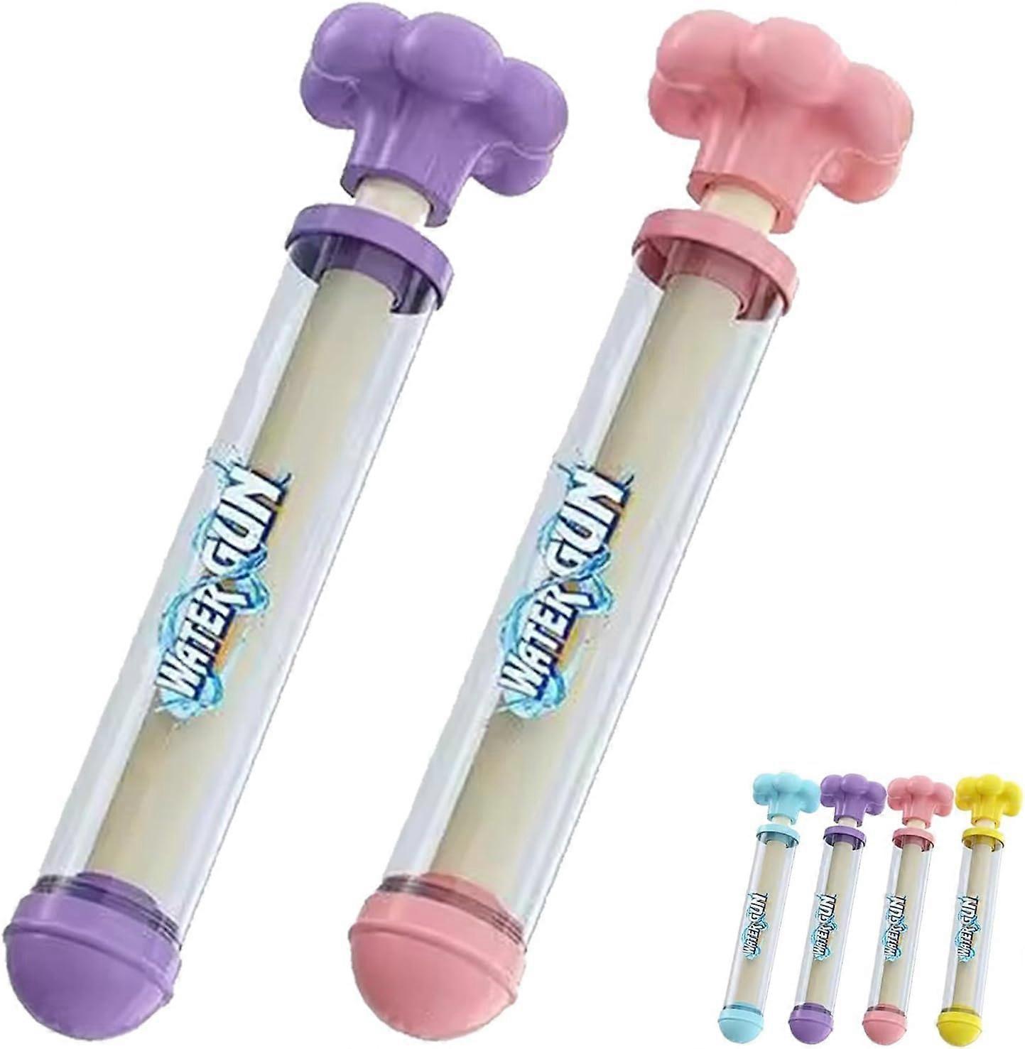 Firework Water Gun Set, High Pressure Romantic Style Water Spray Toy for Couples, 2-Piece Bathing and Pool Fun