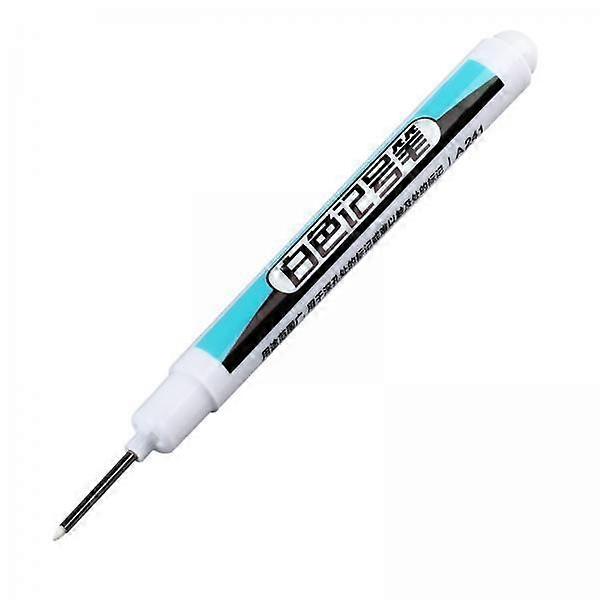 Premium White Marker Set for Crafting on Various Surfaces